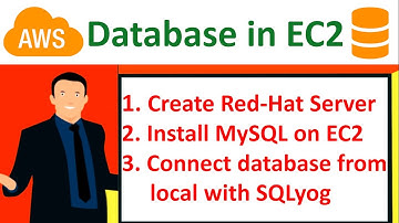 How to create MySQL Database in AWS EC2