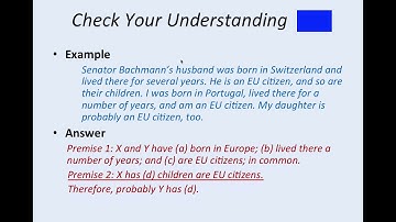 "An Introduction to Critical Thinking" (Chapter 4): Some Basics of Analogical Reasoning
