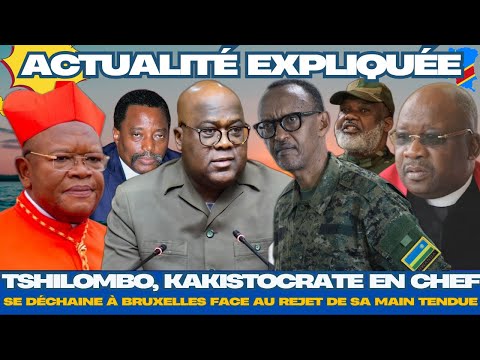 ACTU EXPLIQUÉE 12 10 FACE AU REJET DE SA MAIN TENDUE TSHILOMBO SE DÉCHAINE DEVANT SES FATSHIGANTS