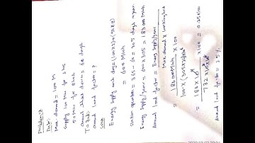 Solution of tutorial problems chap 3 || principle of power system || V K mehta