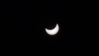 Solar Eclipse in Katy, Texas 8-21-17 (Sped Up) (4K)