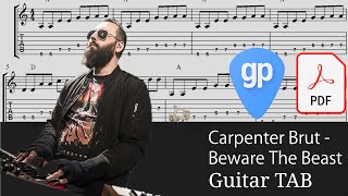 Carpenter Brut - Beware The Beast Guitar Tabs [TABS]