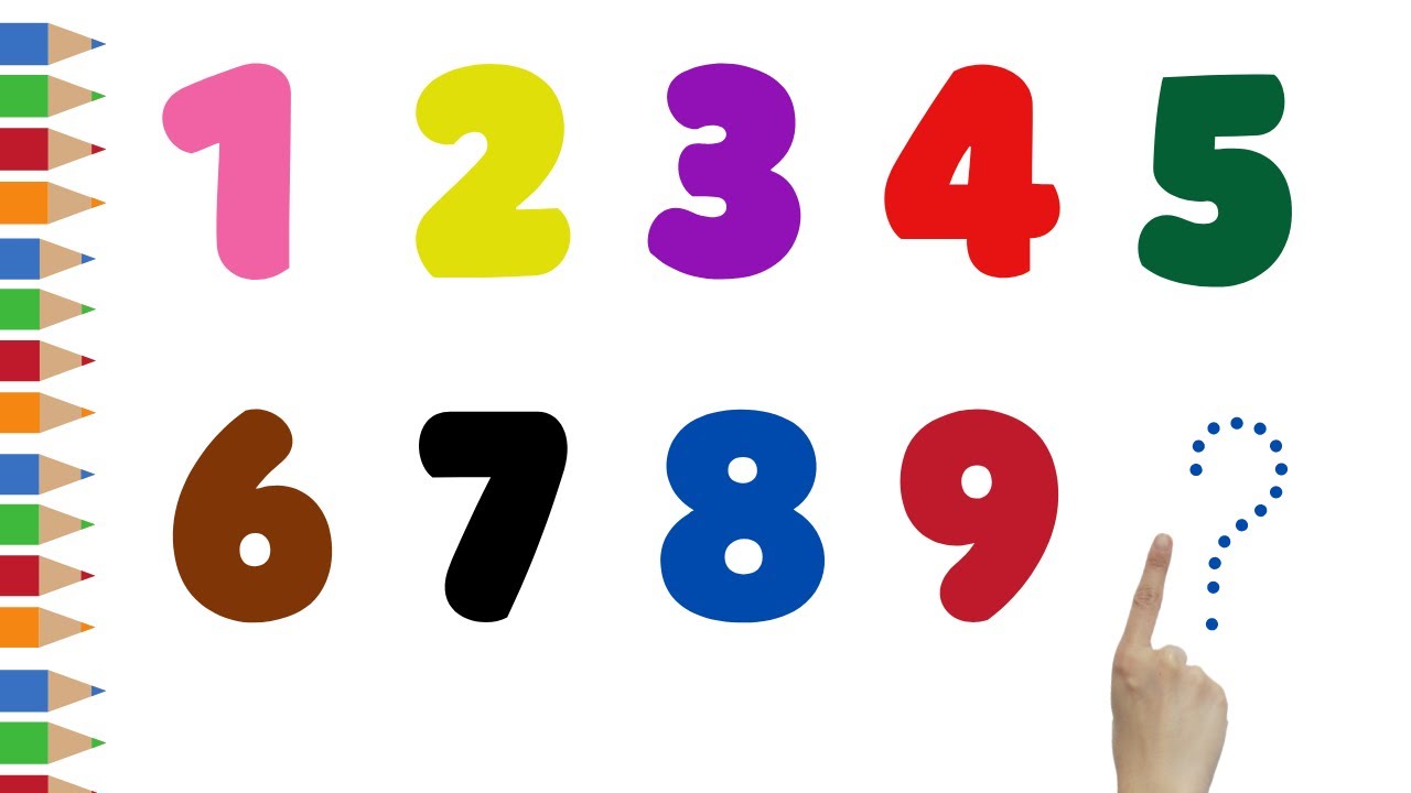 まーママ⭐︎ 123 Numbers | 1234 Number Names | 1 To 25 Numbers Song | 12345