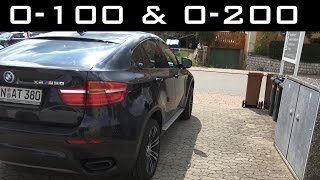 Bmw X6 M50D - Acceleration Onboard 0-100Km/H 0-200 Km/H