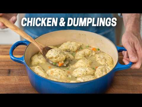 Creamy, Cozy Chicken  Dumplings