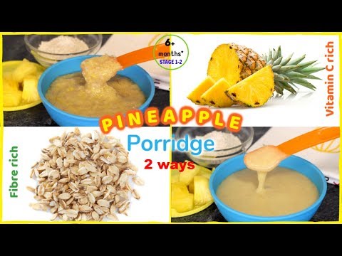 Video: Porridge 7 Cereals With Tangerines And Pineapples