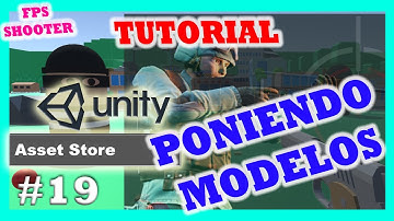 Como hacer un FPS en UNITY Como CREAR un ESCENARIO  en Unity 3d - ASSET STORE in Unity Cap17