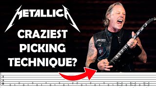 METALLICA Riffs to Practice Picking Technique! + TABS