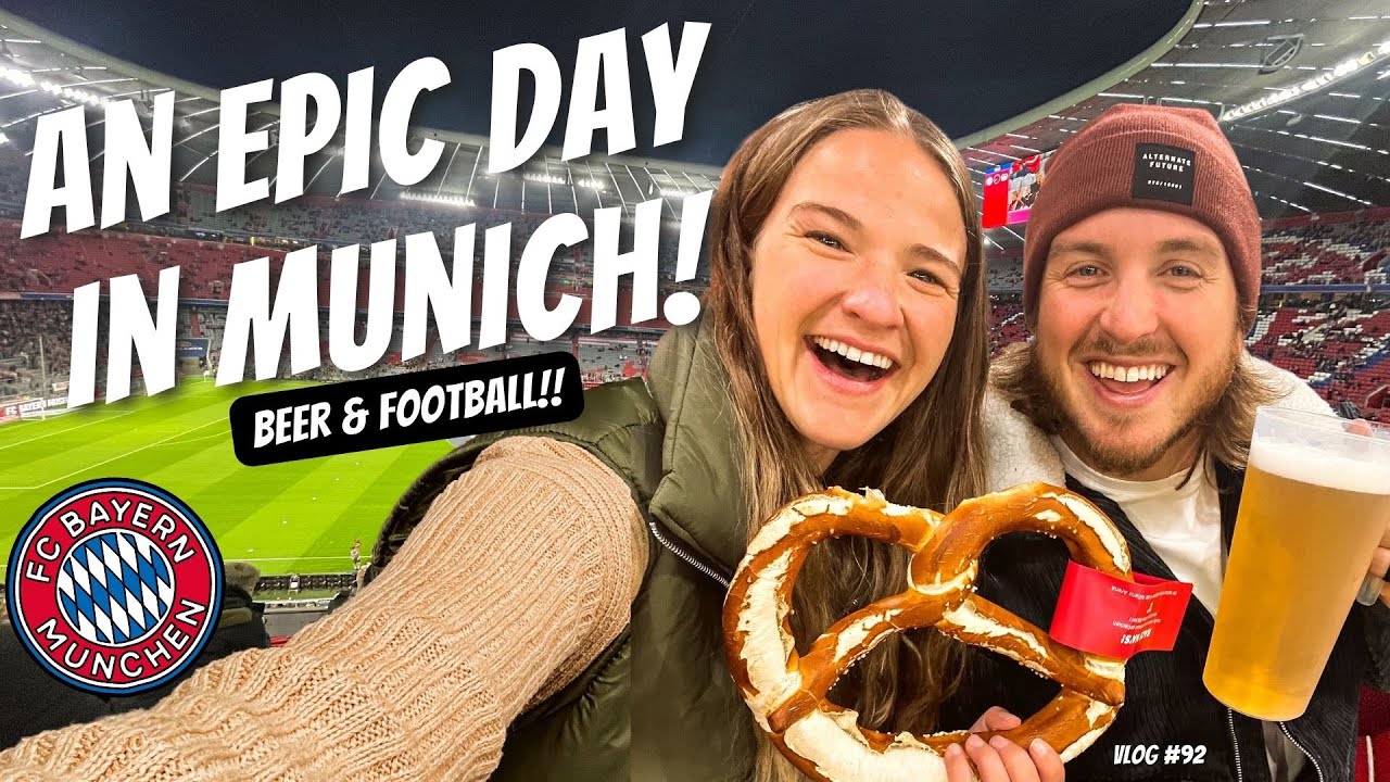 The BEST Things To Do In MUNICH! [Bayern Munich Matchday Vlog]