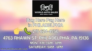 Buy Here Pay Here No credit check |  best buy car dealership philadelphia