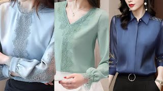 Top 50 Most Attractive Soft Comfortable Stylish Top and blouse designs screenshot 4