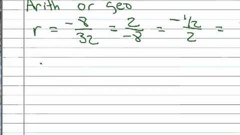 8.1 Finding an explicit formula for a geometric sequence