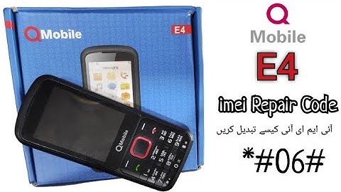 QMobile E4 Invalid Sim Repair Code