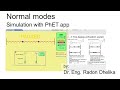 Normal modes easy explanation with simulation app