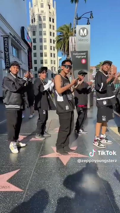 Malaysian Dance Crew Zeppo Youngsterz danced to SB19's GENTO on the Hollywood Walk of Fame!