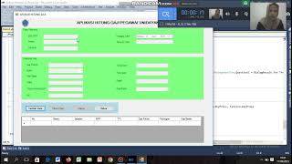TUGAS MID VB.NET // CARA MEMBUAT APLIKASI HITUNG GAJI KARYAWAN UNIDAYAN menggunakan apk M.studio2010