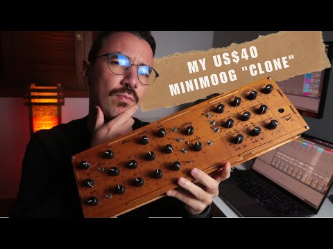 DO YOU REALLY NEED AN ANALOG SYNTH? My MINIMOOG "Clone" Workflow