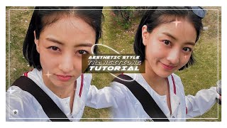 aesthetic style transitions | video star tutorial screenshot 2