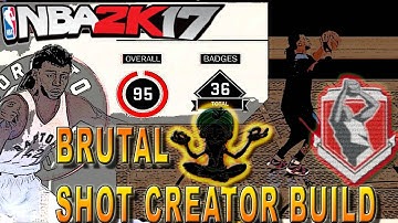 NBA 2K17 - BEST SHOT CREATOR BUILD WITH MUST HAVE BADGES