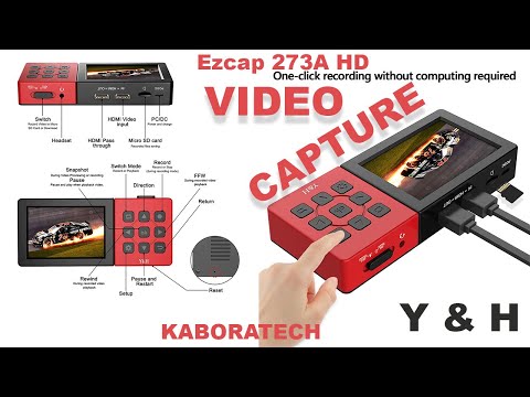 독립형 HDMI 비디오 캡처 Ezcap 273A