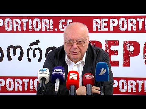 „მრეწველთა პარტიის“ წევრის ზურაბ ტყემალაძის პრესკონფერენცია
