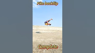 How To Do Pike backflip | Tutorial in 5 Easy Steps | #viral #shorts