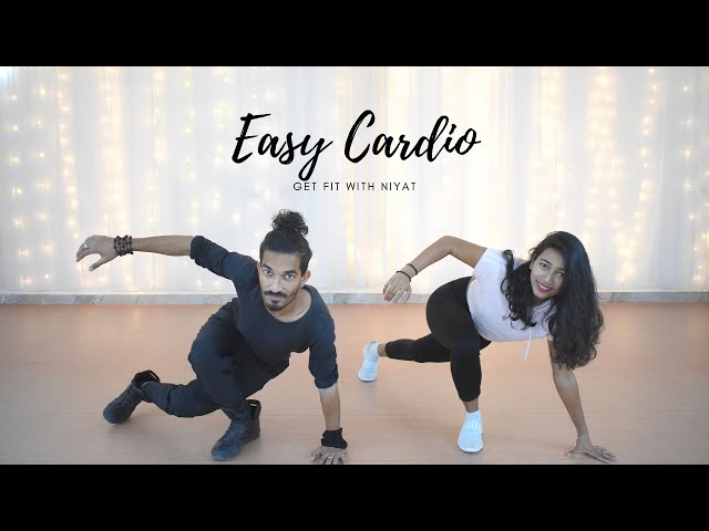 Easy Cardio Workout || Get Fit With Niyat || Ep. 1 #StayHome #WithMe class=