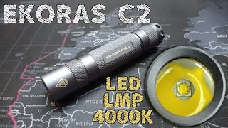 Ekoras C2 LED LMP 4000K HAS A SOFT BEAM | 5A Convoy Driver screenshot 3