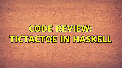 Code Review: TicTacToe in Haskell