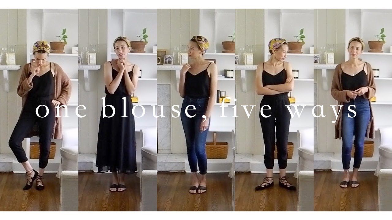 How to: Style A Black Camisole