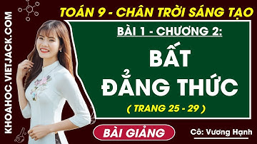 Bất đẳng thức | Toán 9 Chân trời sáng tạo (HAY NHẤT)