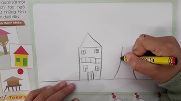 Mỹ thuật lớp 1/Ngọc NguyễnTV/ mĩ thuật cánh diều/ chủ đề 5/ ngôi nhà thân quen