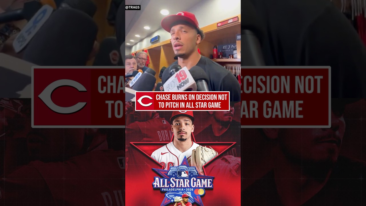 Chase Burns Explains Tough Decision to Skip MLB All-Star Game #Reds