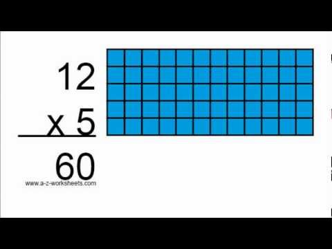 Multiplication Table - Multiplication Flashcards Video