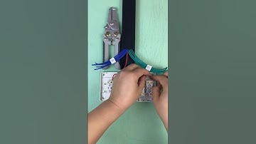 #Switch and socket wiring #Electrical knowledge