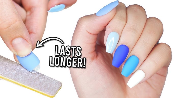 3 Trendy Spring 2023 Nail Designs Using a Recycled Makeup Sponge