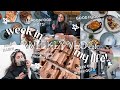 WEEKLY VLOG | week of workouts | yummy London food spots | new hair | homemade protein bars!