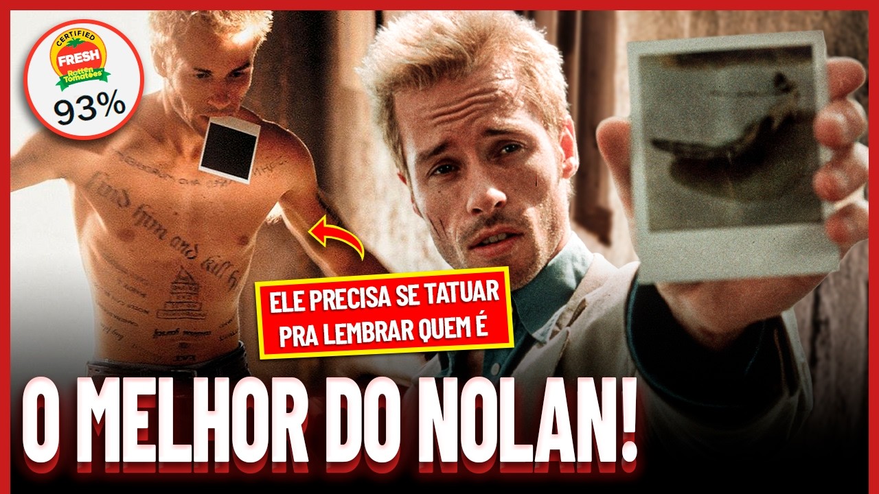 "AMNÉSIA" é o Melhor (e Mais Esquecido) Filme de Christopher Nolan? | Filmes TOP #056