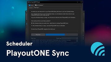 Aiir Scheduler | Syncing with PlayoutONE Pro