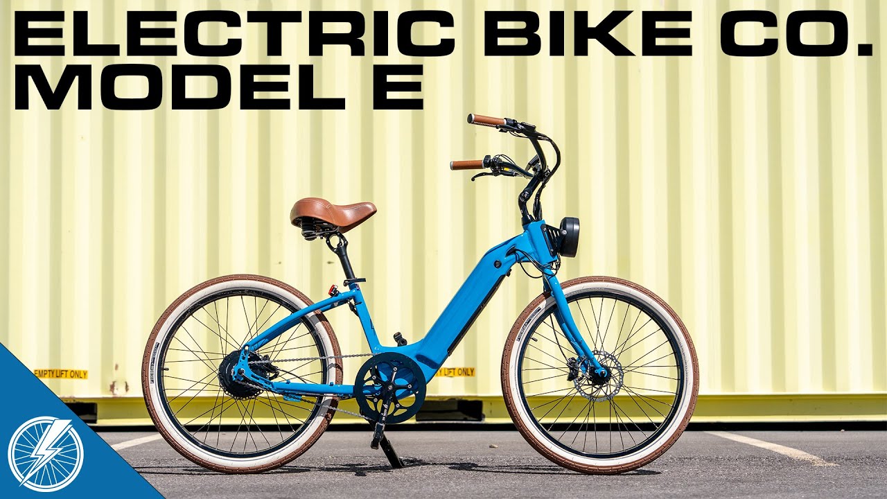 Electric Bike Company Model A Ebike Chopper Electric Bike