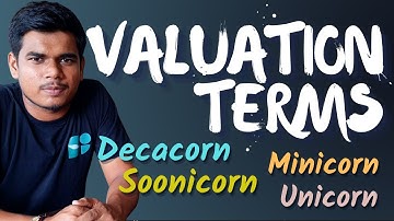 What is Unicorn, Soonicorn, Minicorn, Decacorn and Hectocorn | Startup Valuation Terms