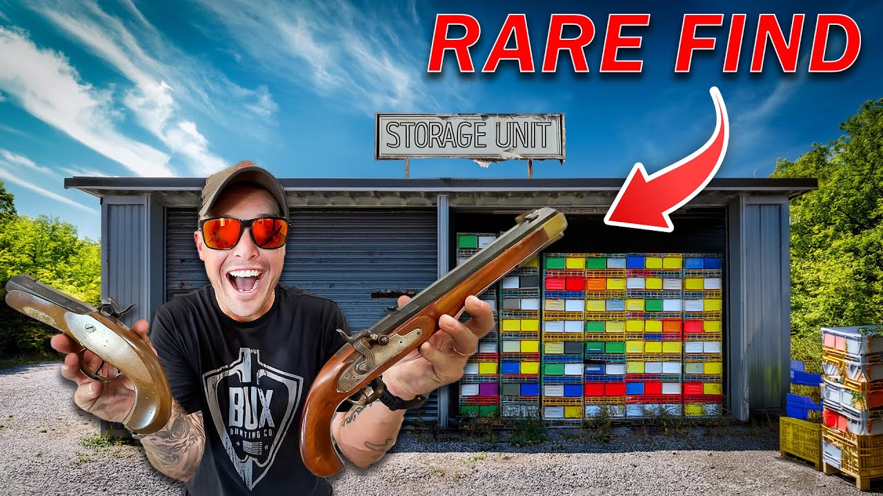 I Found RARE Guns In An Abandoned Storage Unit - Insane Find - YouTube
