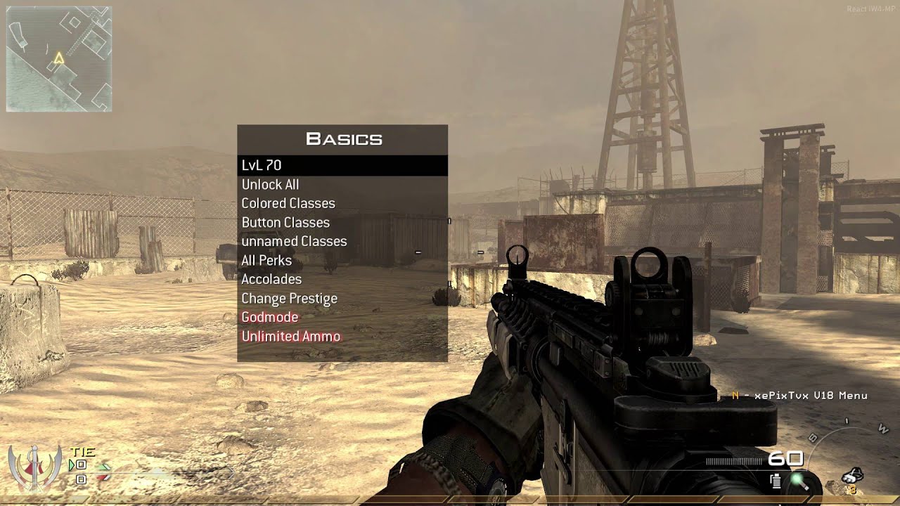 mw2 mod menus pc steam
