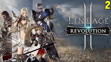 Best Mobile MMORPG Game Lineage 2: Revolution Open World Online Multiplayer Android ios Gameplay #2
