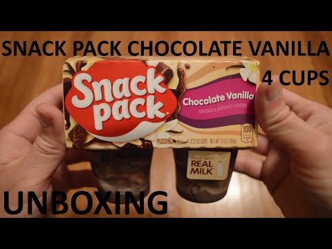 Snack Pack Pudding Vanilla And Chocolate