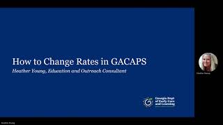 How To Change Your Rates In Gacaps