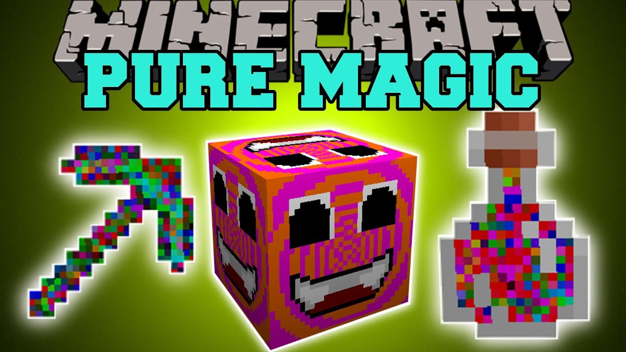 Minecraft: PURE MAGIC (MAGIC ITEMS, BLOCKS, FOOD, TOOLS, & MORE!) Mod ...