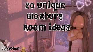 [BLOXBURG] 20 UNIQUE ROOM IDEAS