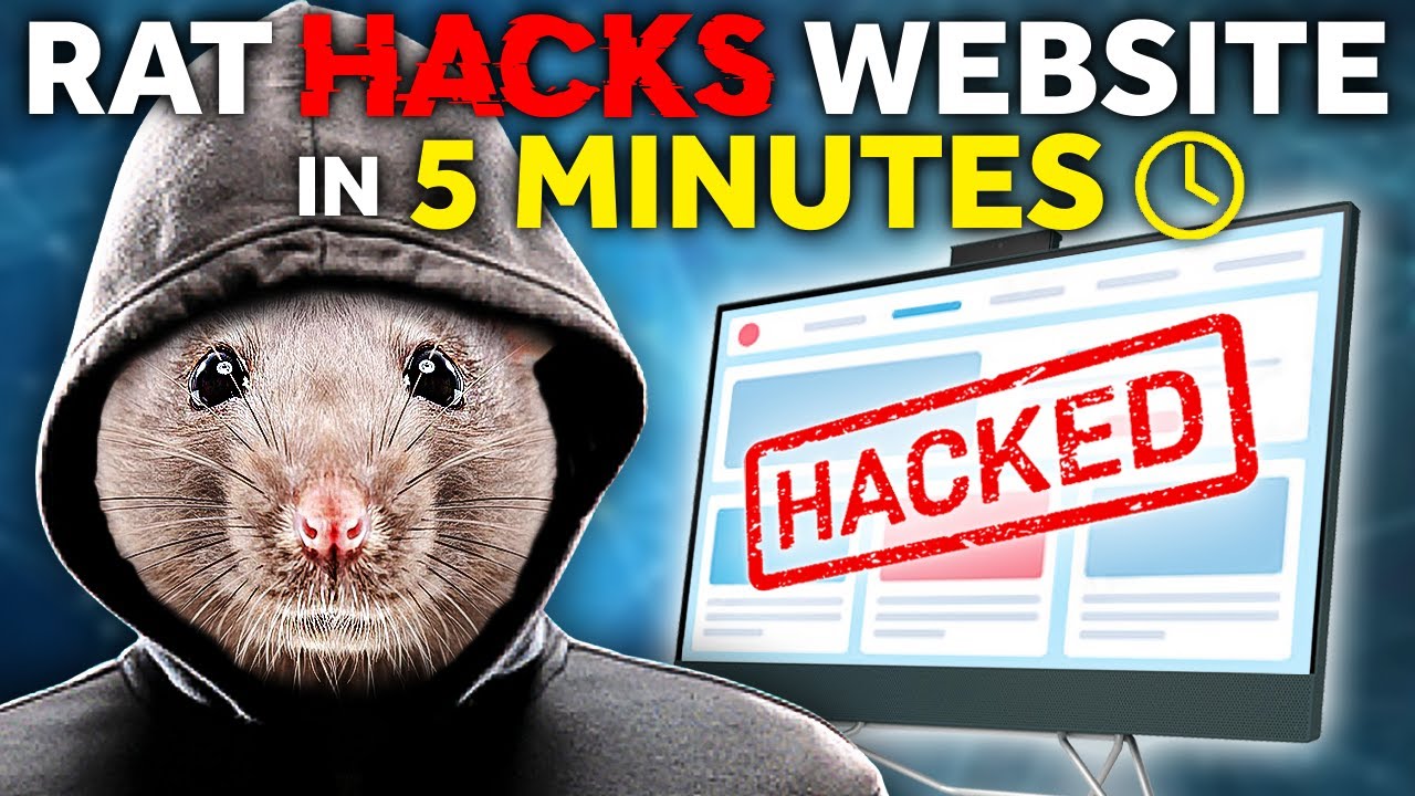 Rat hacks website in 5 minutes 😱 - YouTube