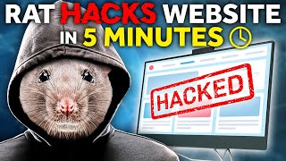 Rat hacks website in 5 minutes 😱